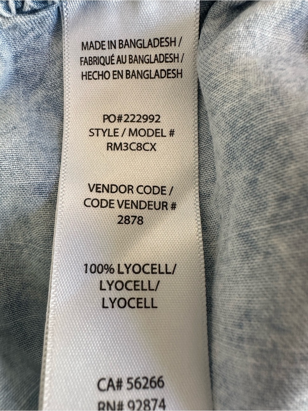 Splendid Pants Wide Leg Blue Stone Wash Lyocell Pull On Pockets Women’s L Beach - Picture 11 of 14
